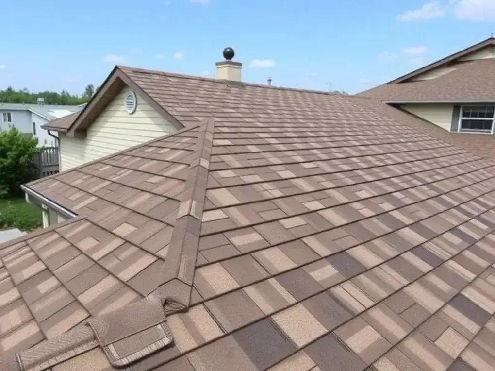 New roof installation