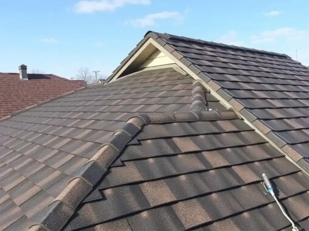 Roof repair completed