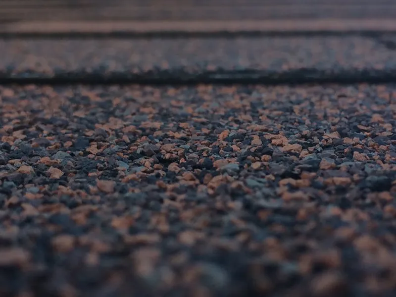 shingle roofing project completed